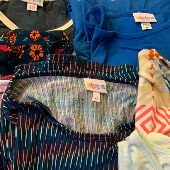 6 Lularoe Irma tops - Picture 3 of 4